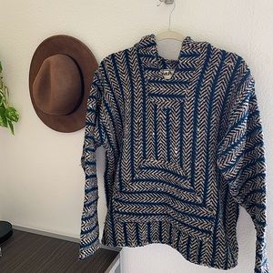 Baja Mexican Blanket Coat